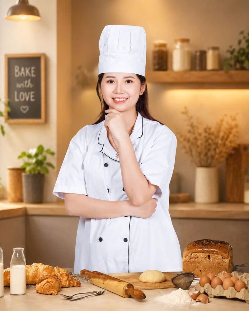 Mrs. Tuyết Hương — Giảng viên Nguyên Hương Bakery & Cake Class